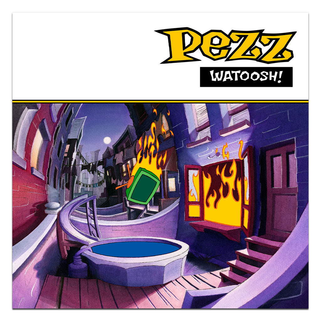 Pezz - Watoosh! Glossy Poster