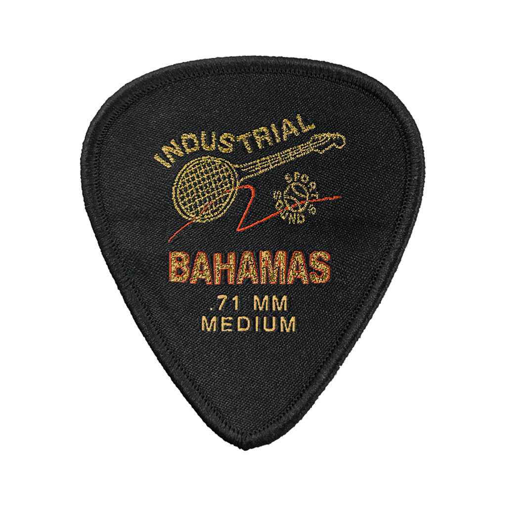 Industrial Sport + Sound Guitar Pick Woven Patch