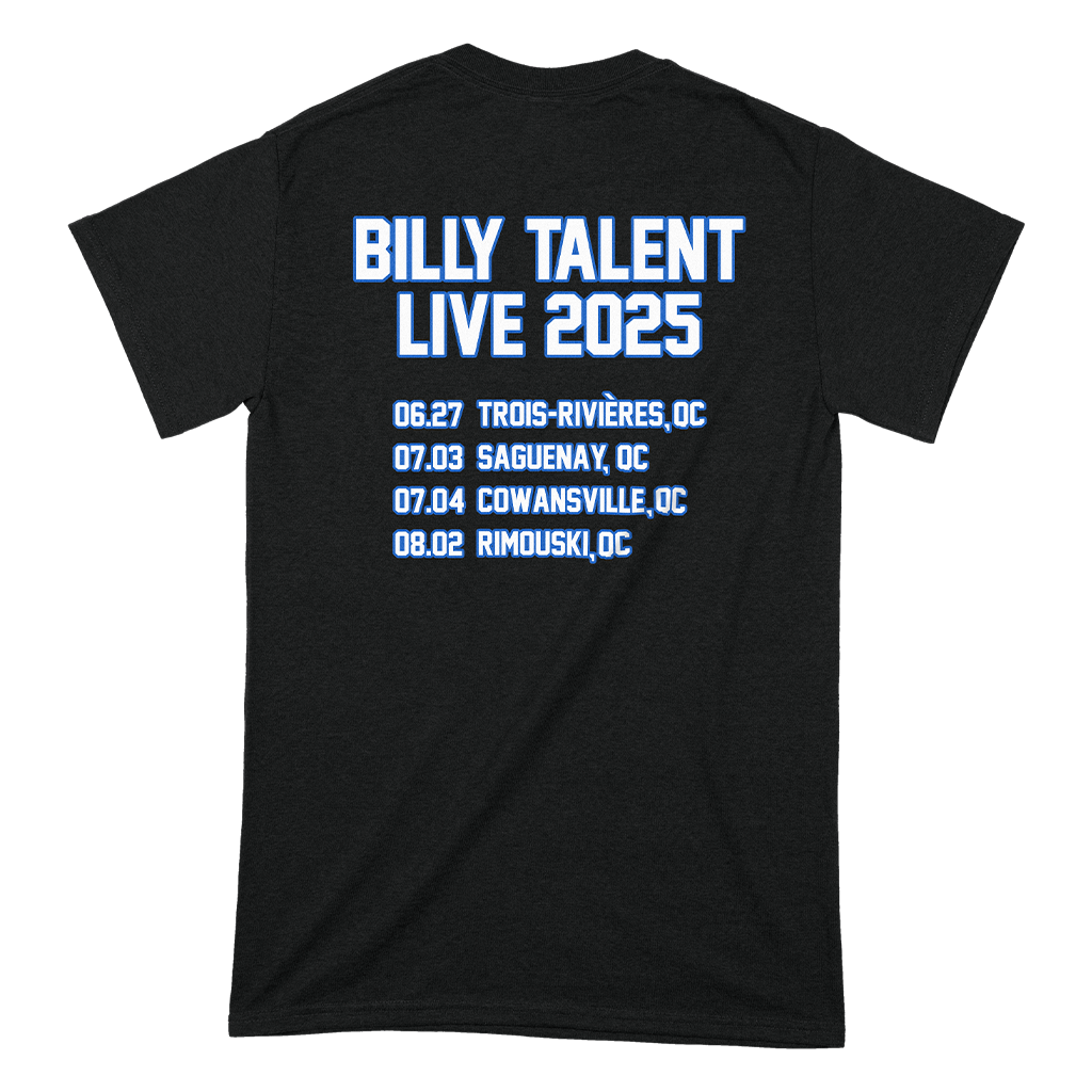 QC Hockey Skeleton Live 2025 T-Shirt