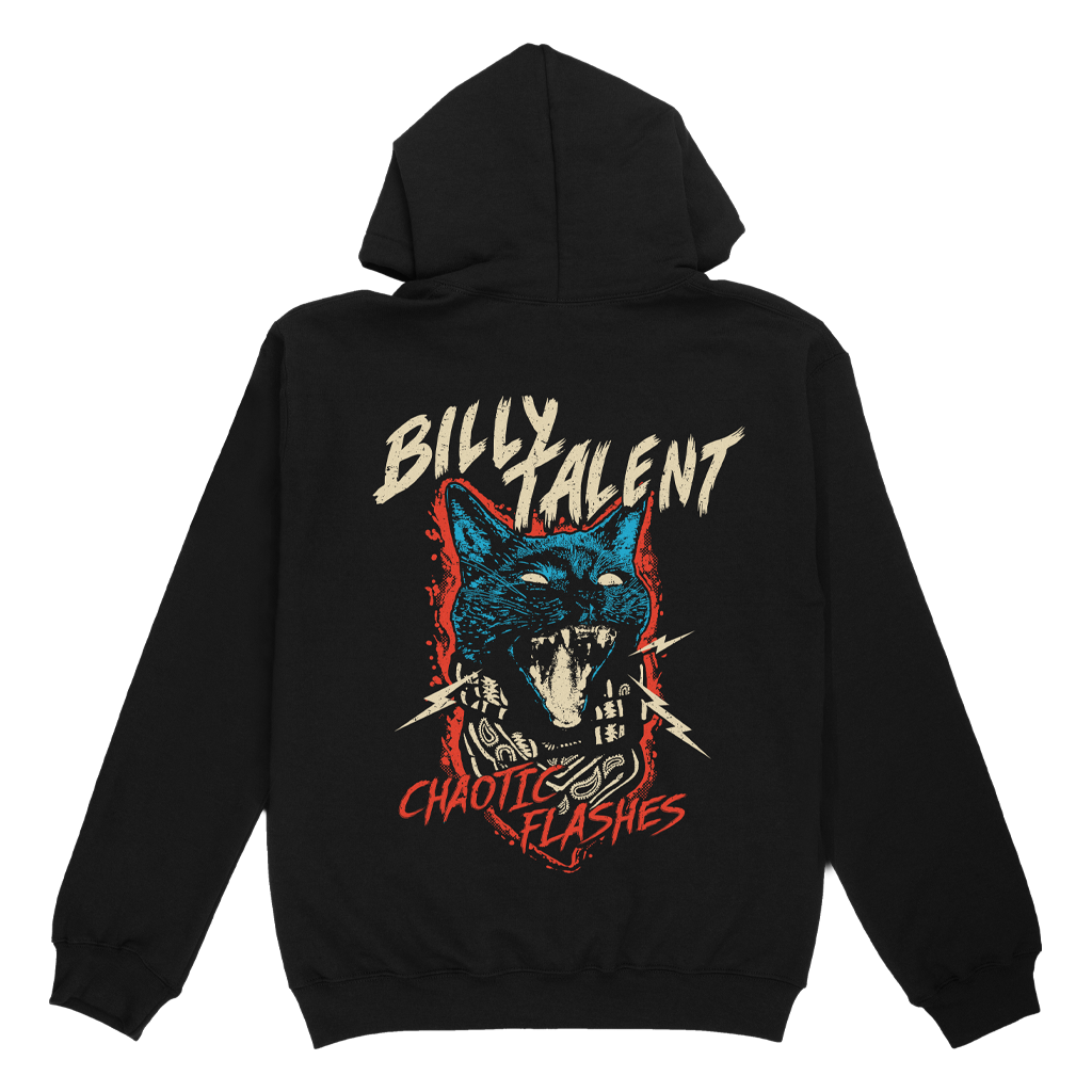 Chaotic Flashes Zip-Up Hoodie