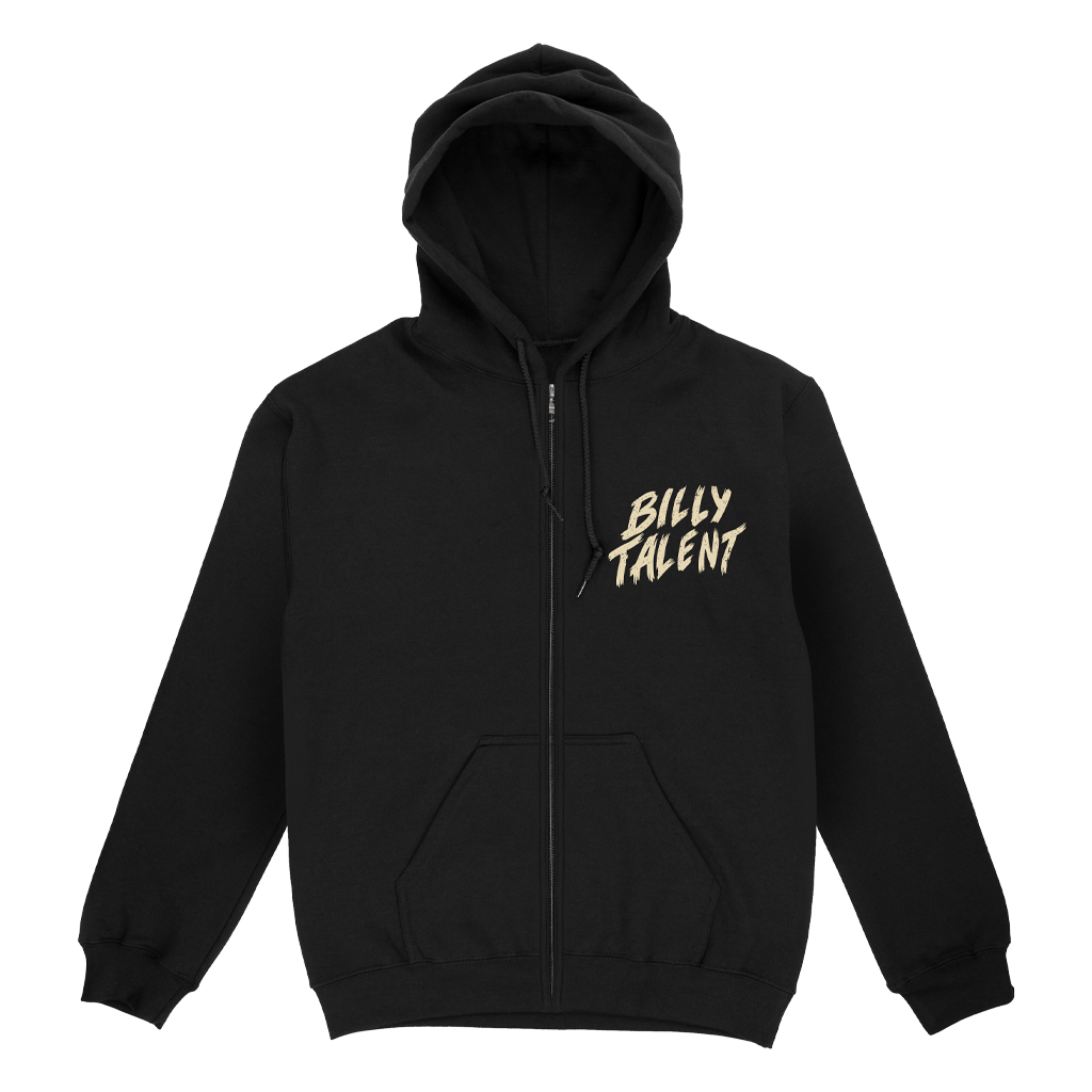 Chaotic Flashes Zip-Up Hoodie