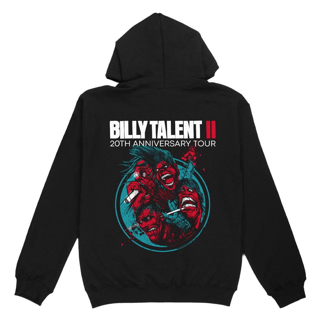 Billy Talent II 20th Anniversary Pullover Hoodie