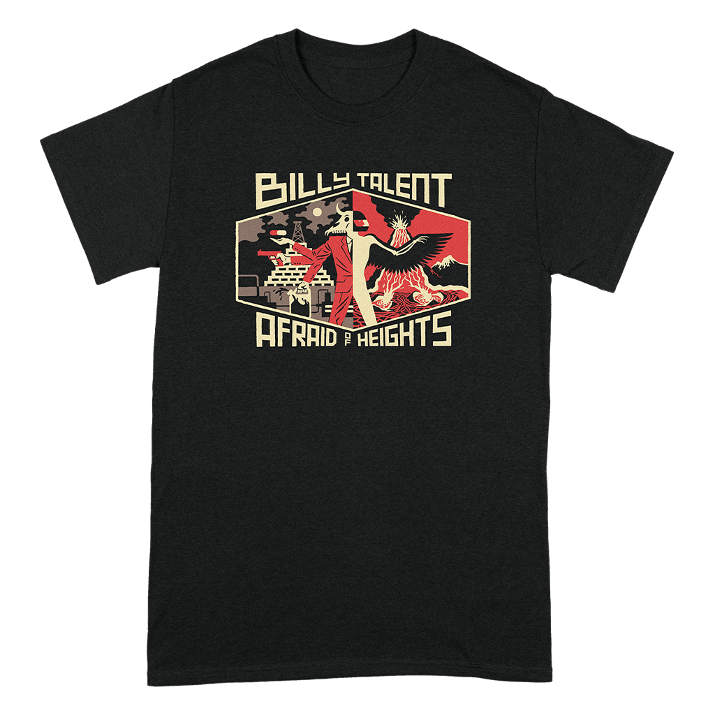 Afraid of Heights T-Shirt with Back Print