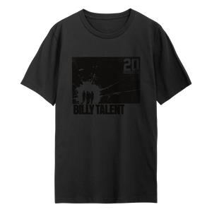 Billy Talent I 20th Anniversary Black-on-Black T-Shirt
