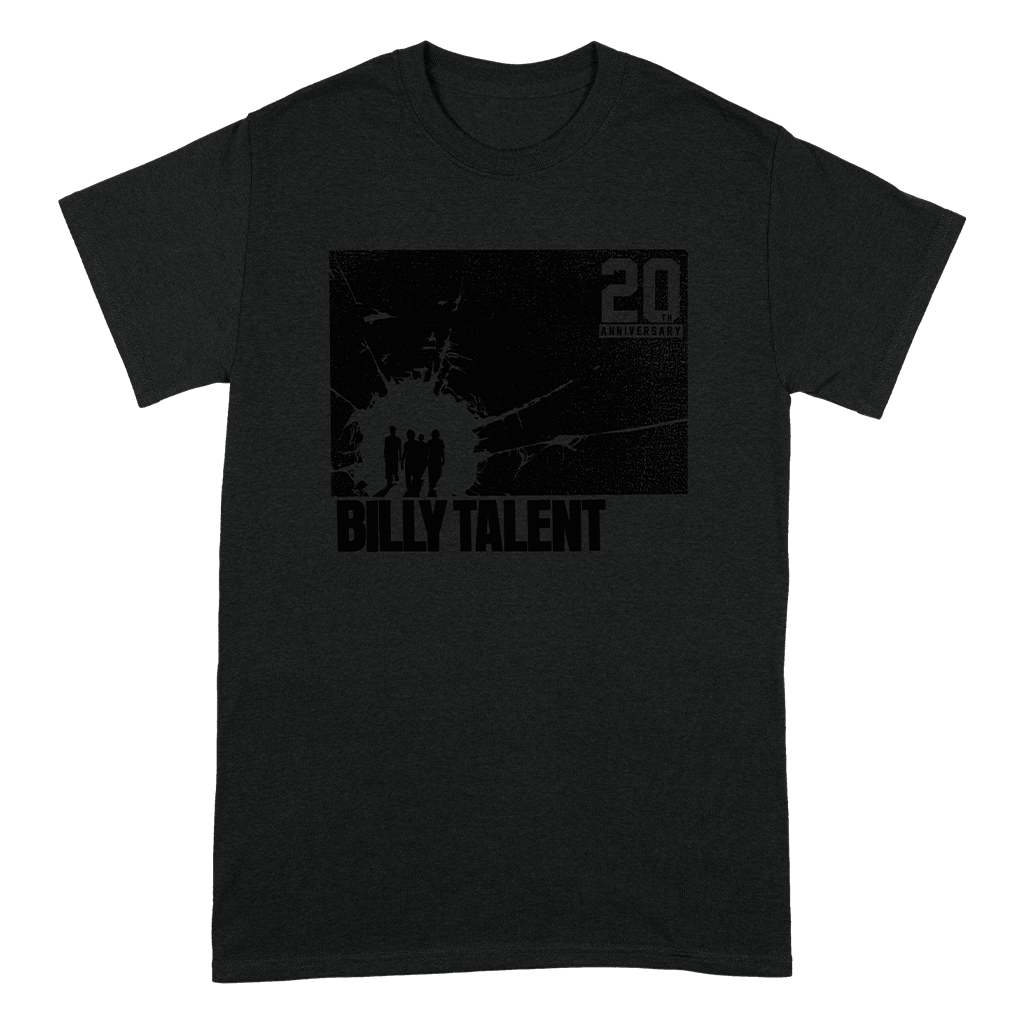 Billy Talent I 20th Anniversary Black-on-Black T-Shirt