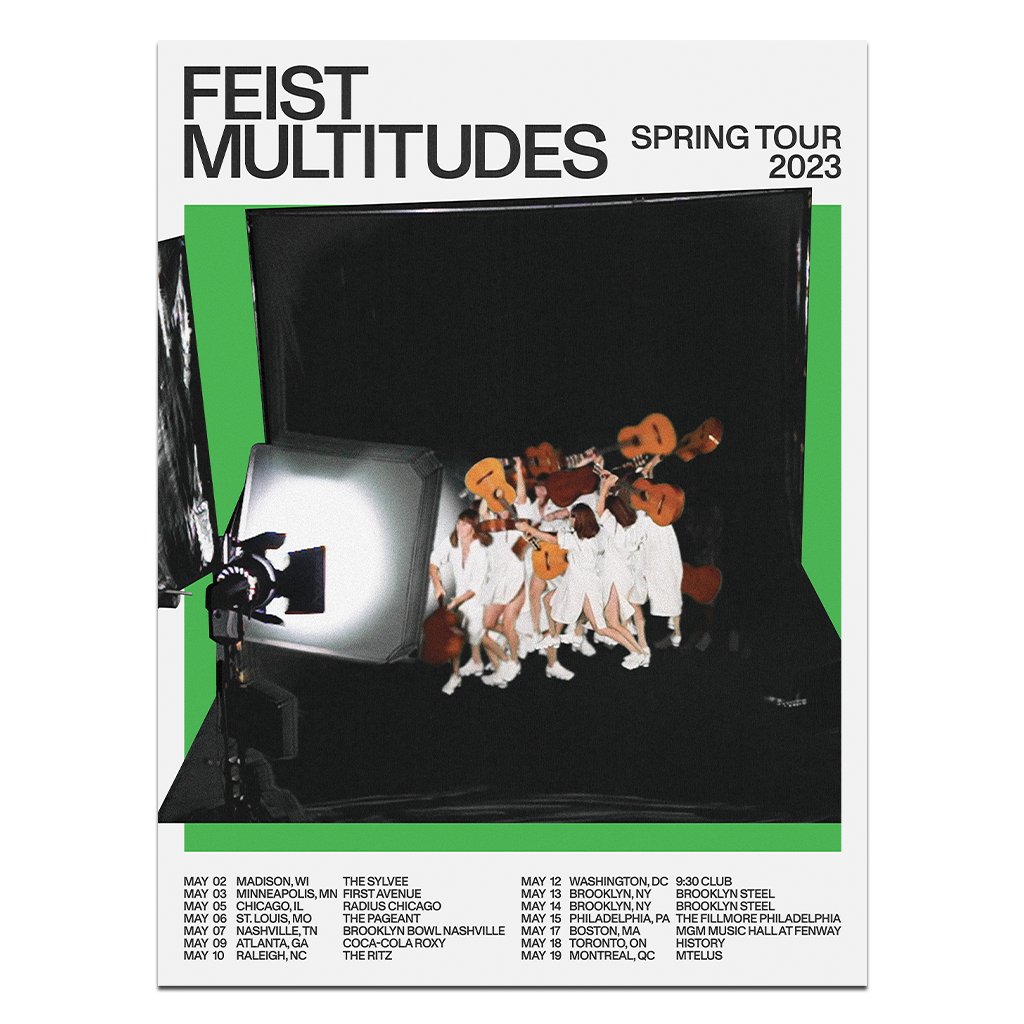 Multitudes Spring Tour 2023 Poster