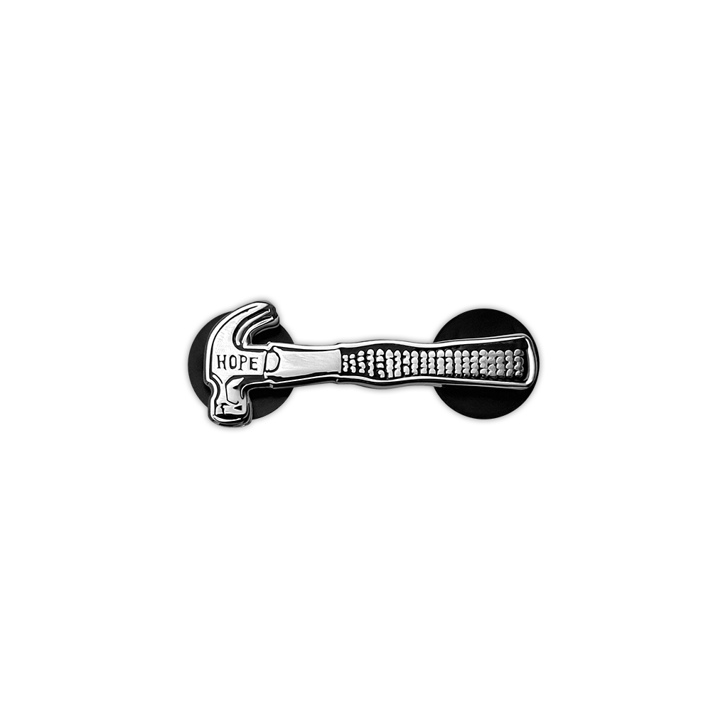 Hope Hammer Lapel Pin