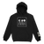 3 Moons Embroidered Pullover Hoodie