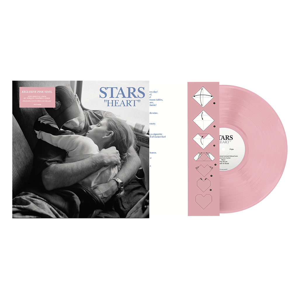 Heart 12" Vinyl (Baby Pink)