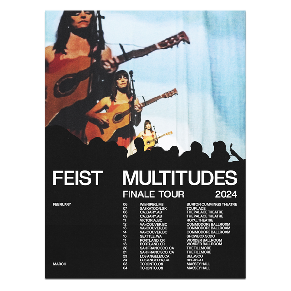 Feist 2024 Multitudes Finale Tour Poster - The CBP Shop