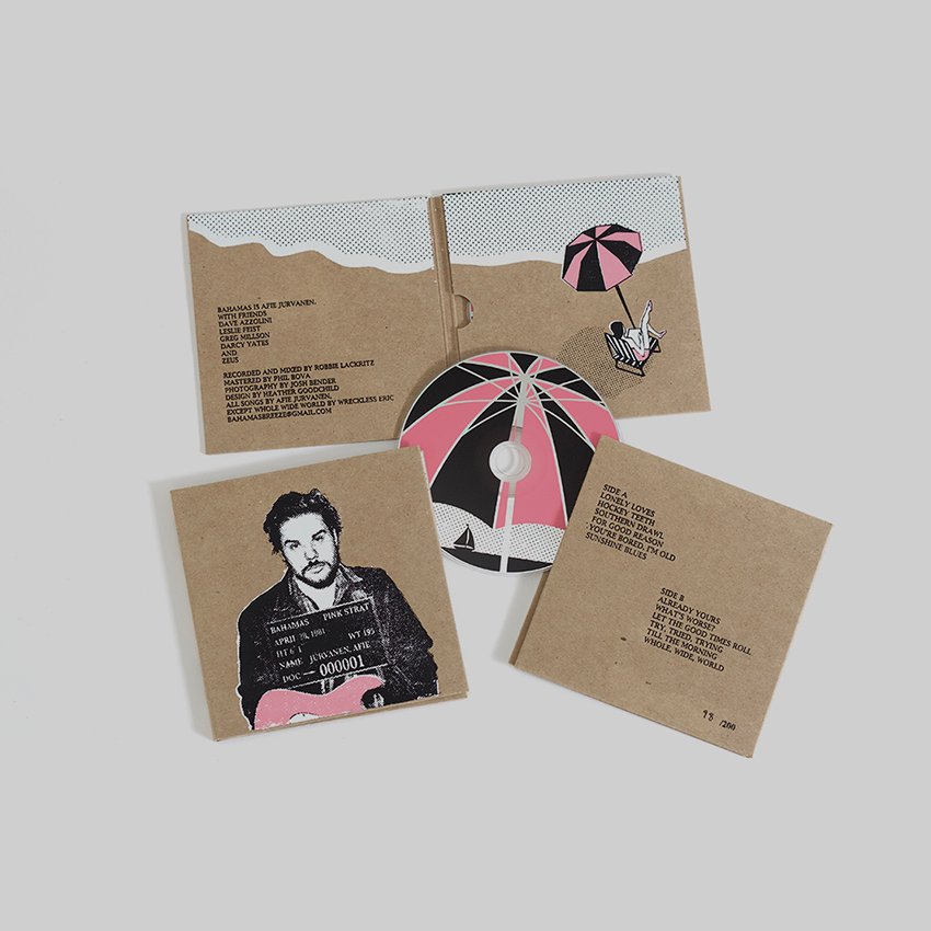 Pink Strat Original Silkscreened CD