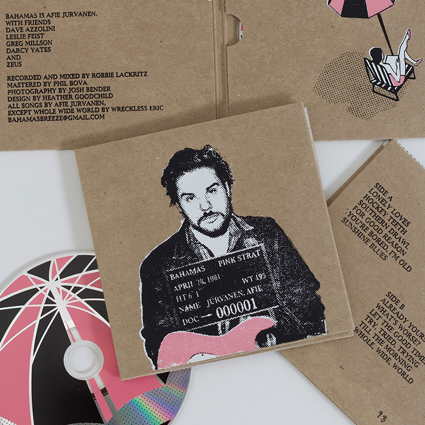 Pink Strat Original Silkscreened CD