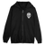 Crisis of Faith White Skull Zip Hoodie
